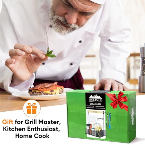 BBQ Grill Caddy with Paper Towel Holder