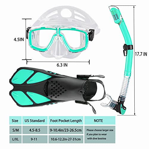 Adult Snorkeling Set with Fins