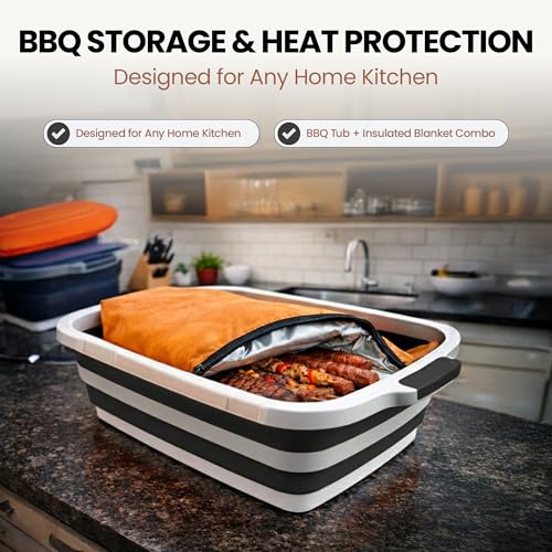 16L BBQ Prep Tub with Cutting Board