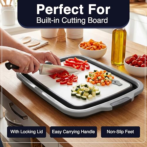 16L Collapsible BBQ Prep Tub