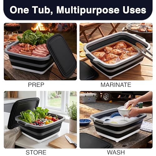 Simple to carry, prepare, clean and store