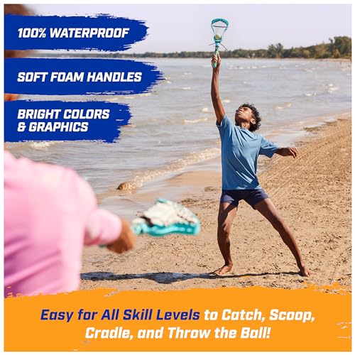 SwimWays COOP Hydro Lacrosse, Outdoor Games for Adults & Kids