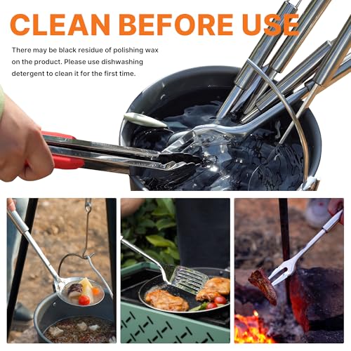 Simple to carry, prepare, clean and store