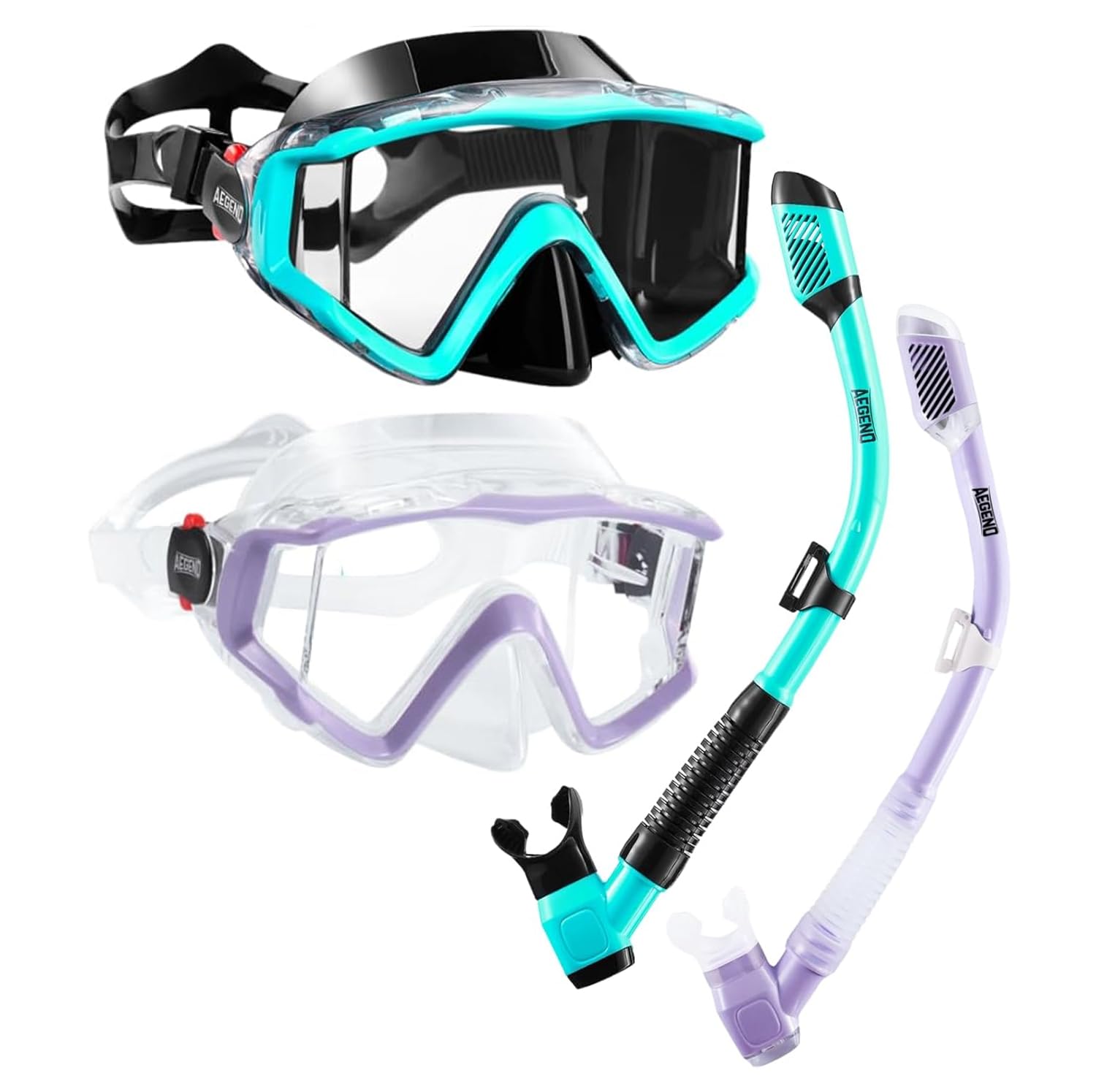 Snorkeling Set with Dry Top Mask