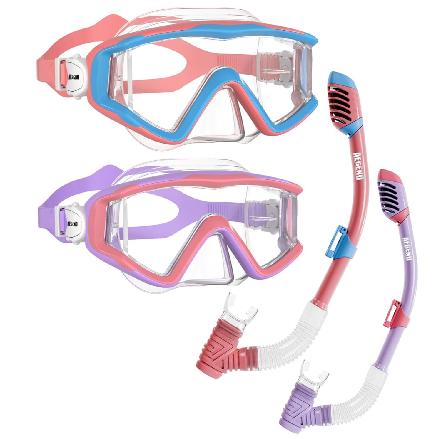 Snorkeling Set with Dry Top Mask
