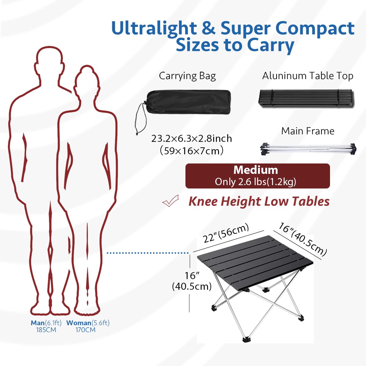 Portable Folding Camping Table