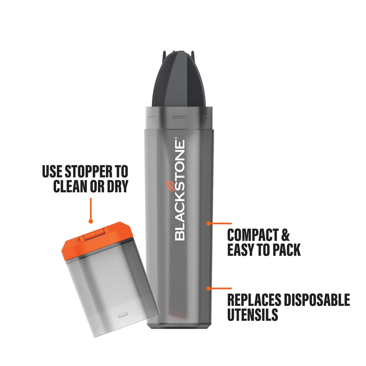 Simple to carry, prepare, clean and store