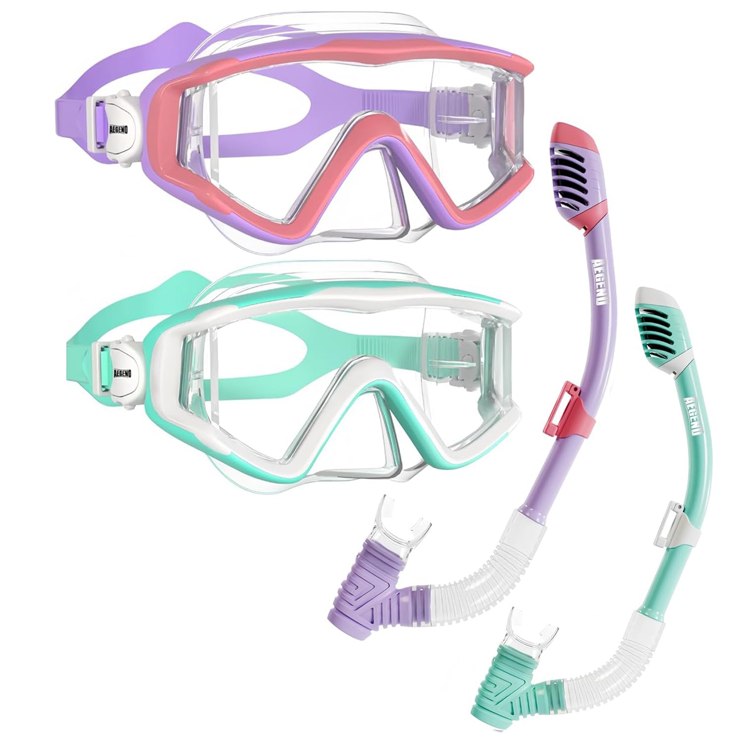Snorkeling Set with Dry Top Mask