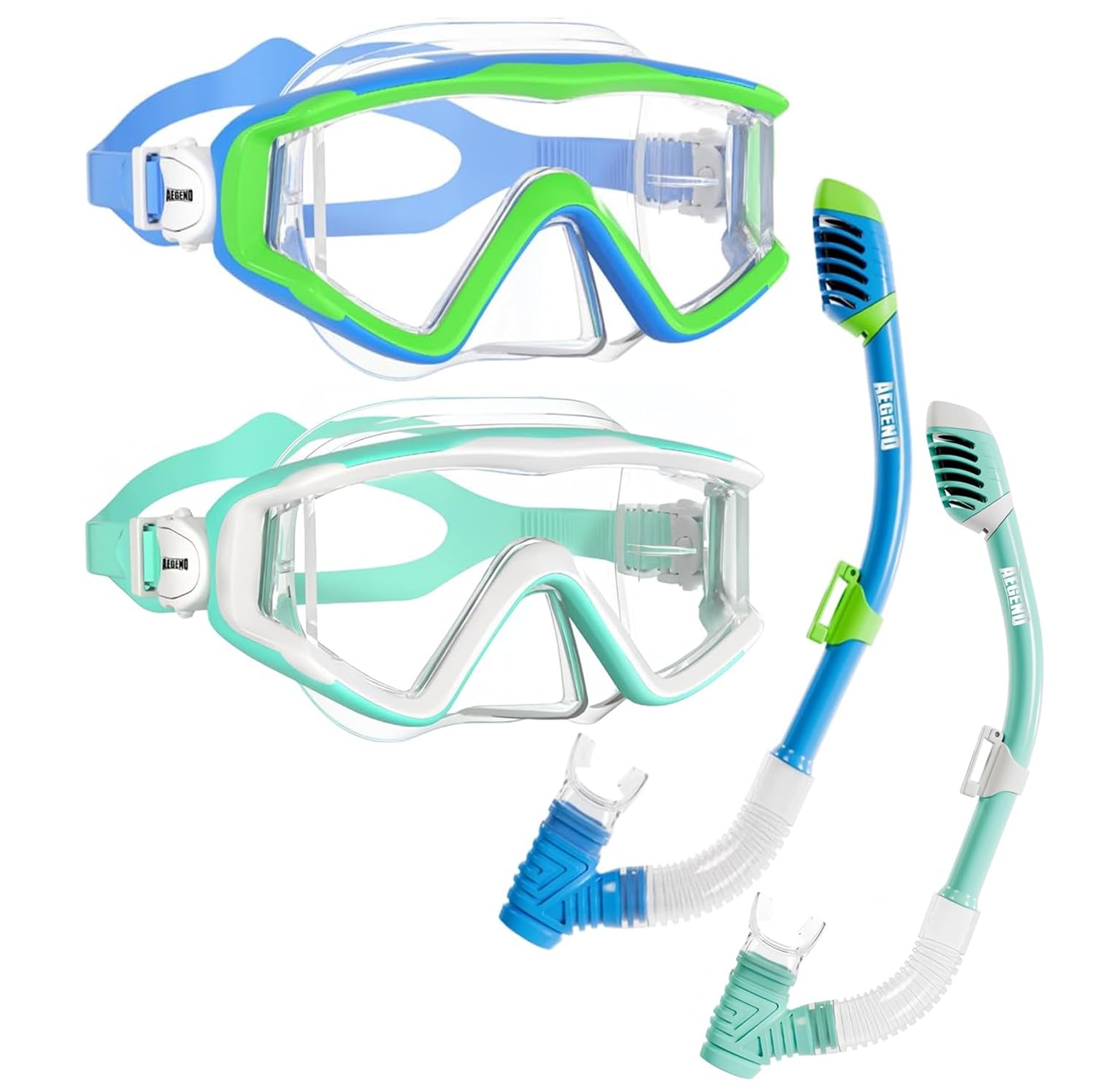 Snorkeling Set with Dry Top Mask