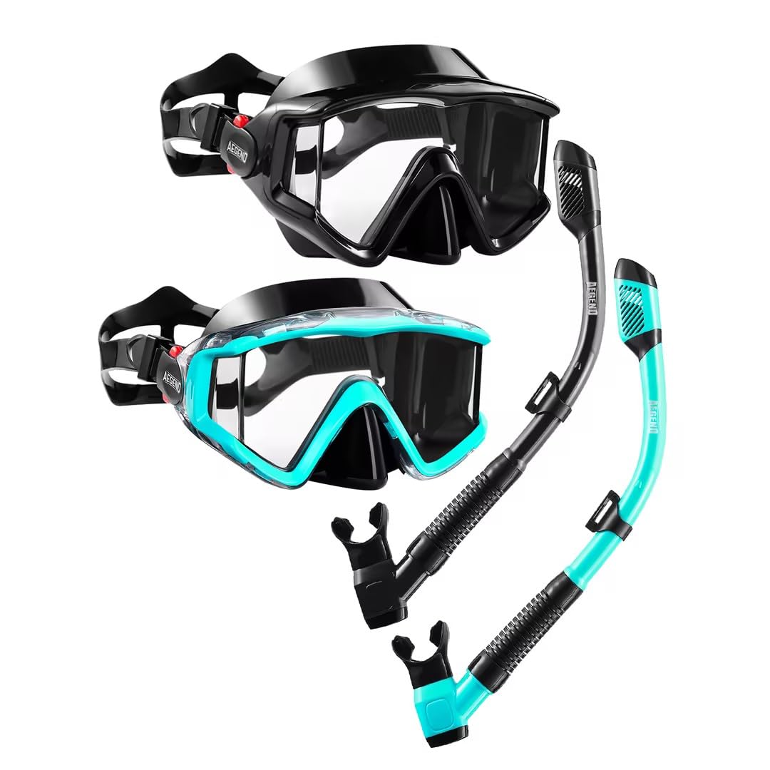 Snorkeling Set with Dry Top Mask