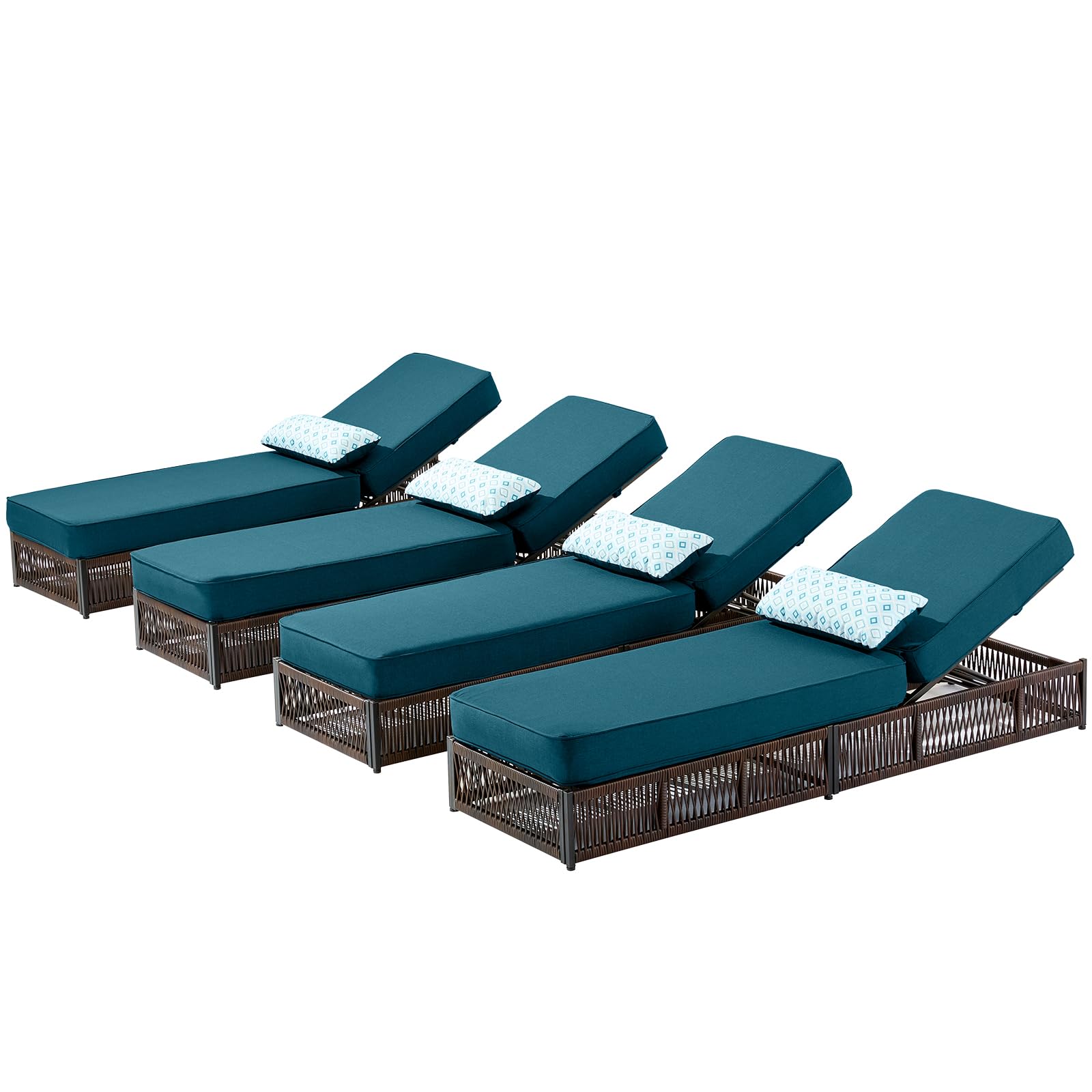 Luxury Patio Chaise Lounge Chair