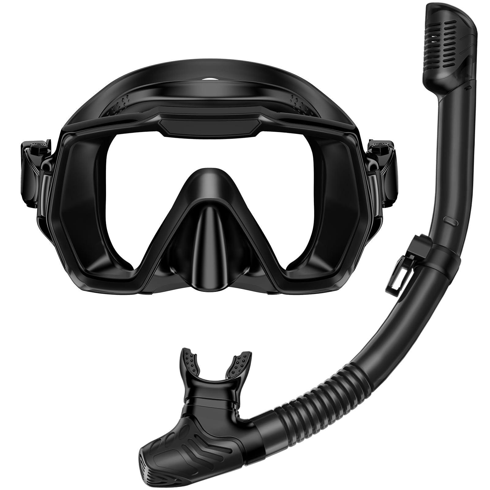 Adult Dry Top Snorkel Set