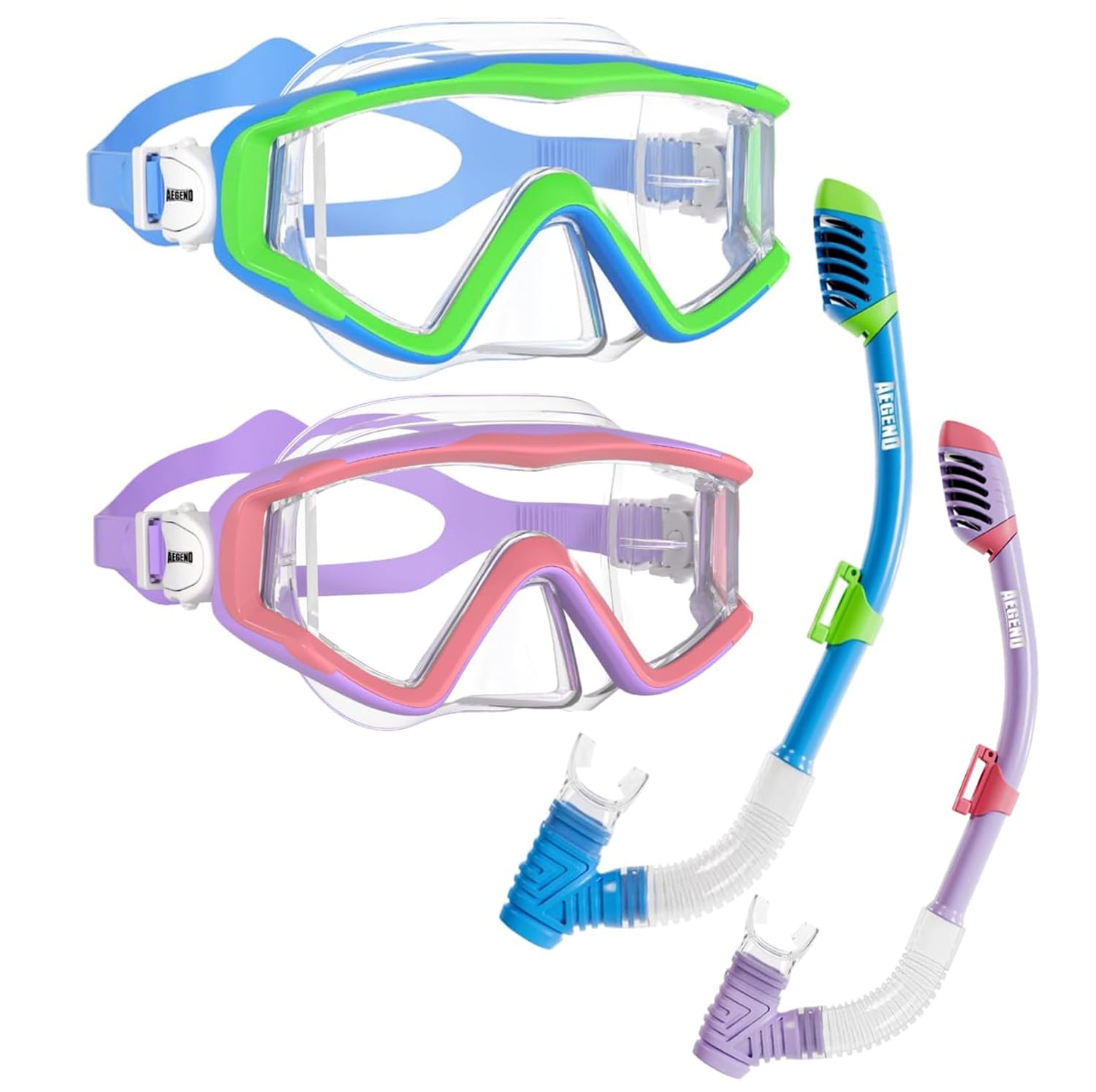 Snorkeling Set with Dry Top Mask