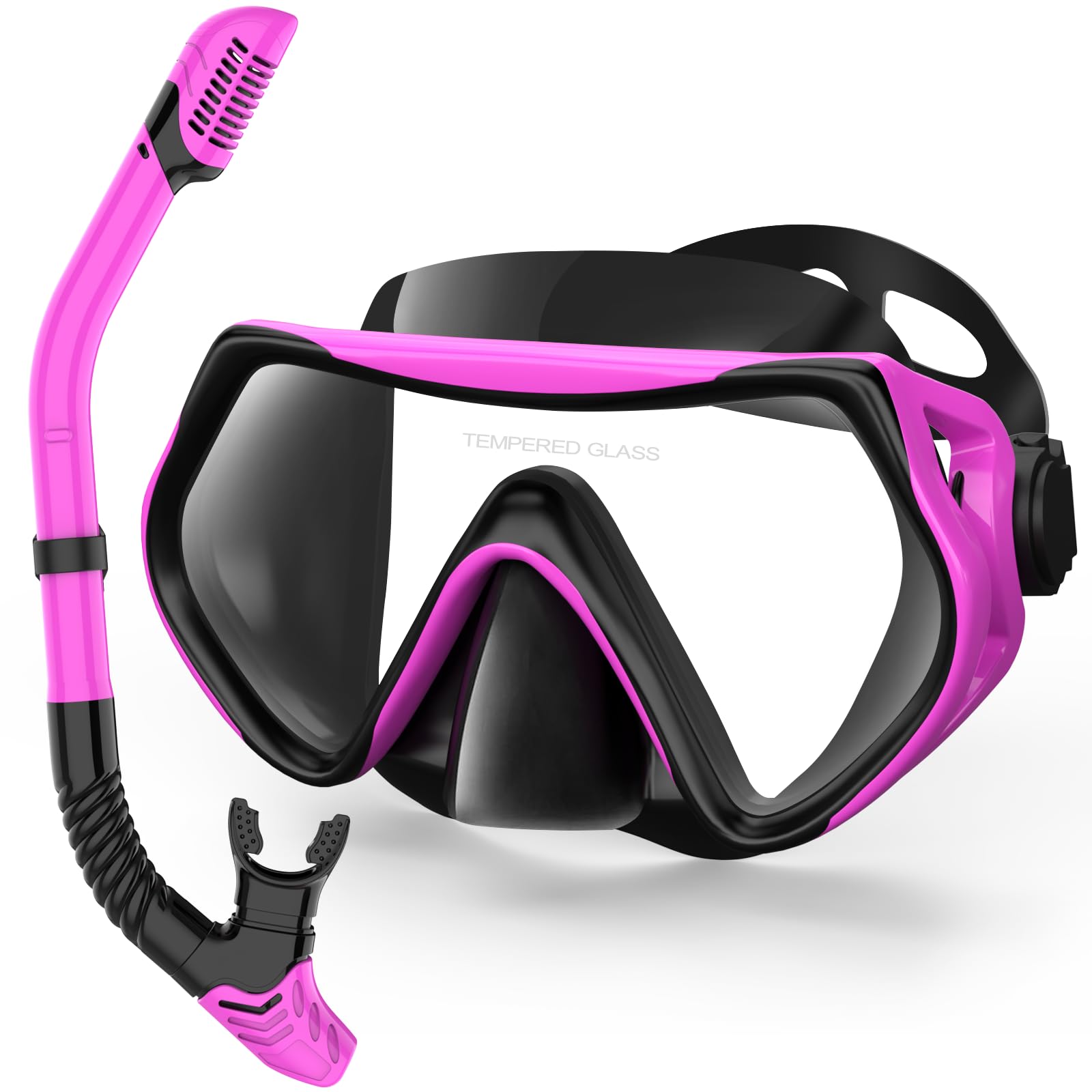 Dry Top Snorkel Mask Set