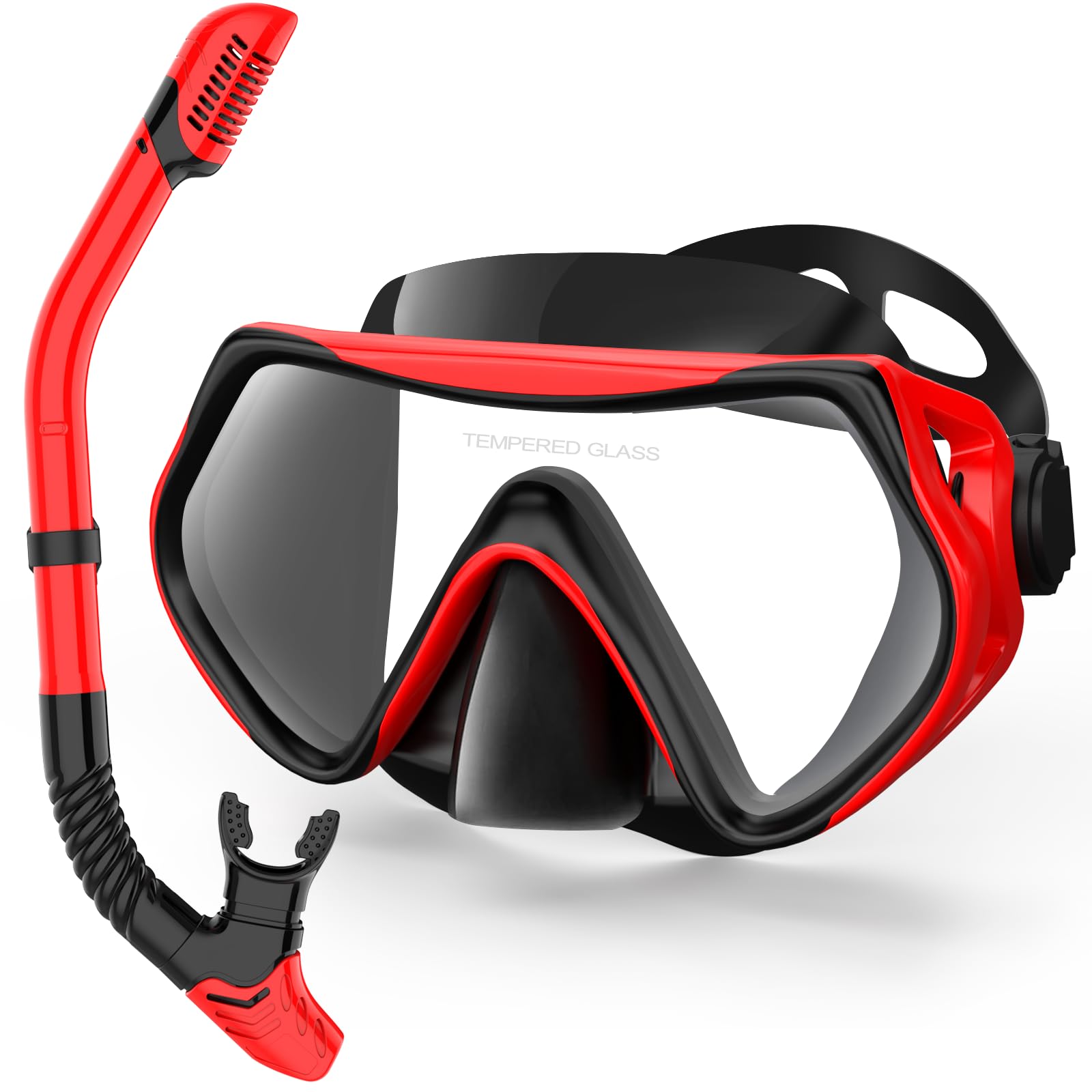 Dry Top Snorkel Mask Set