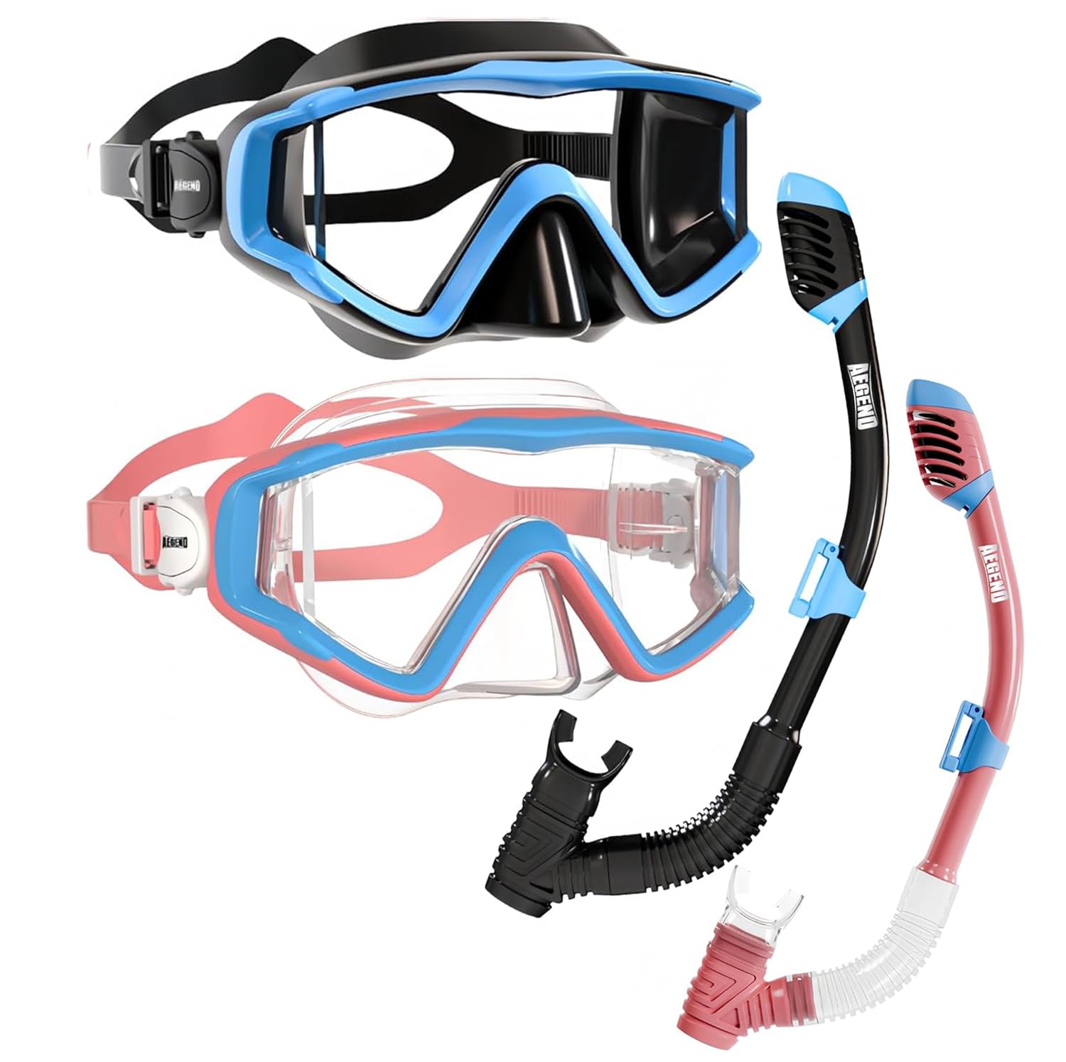 Snorkeling Set with Dry Top Mask