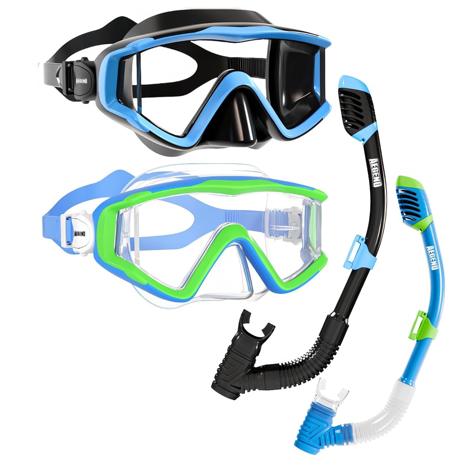 Snorkeling Set with Dry Top Mask