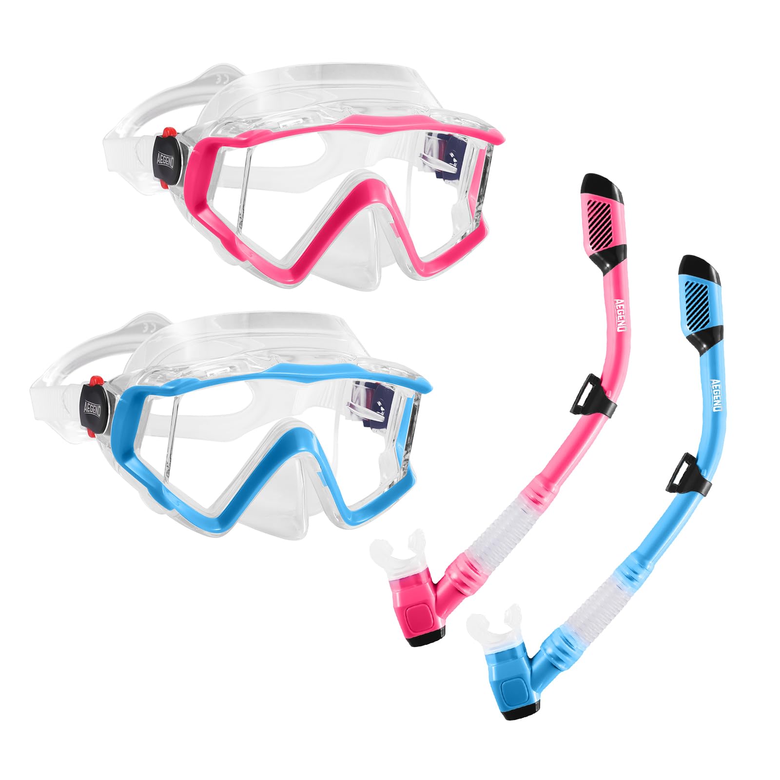 Snorkeling Set with Dry Top Mask