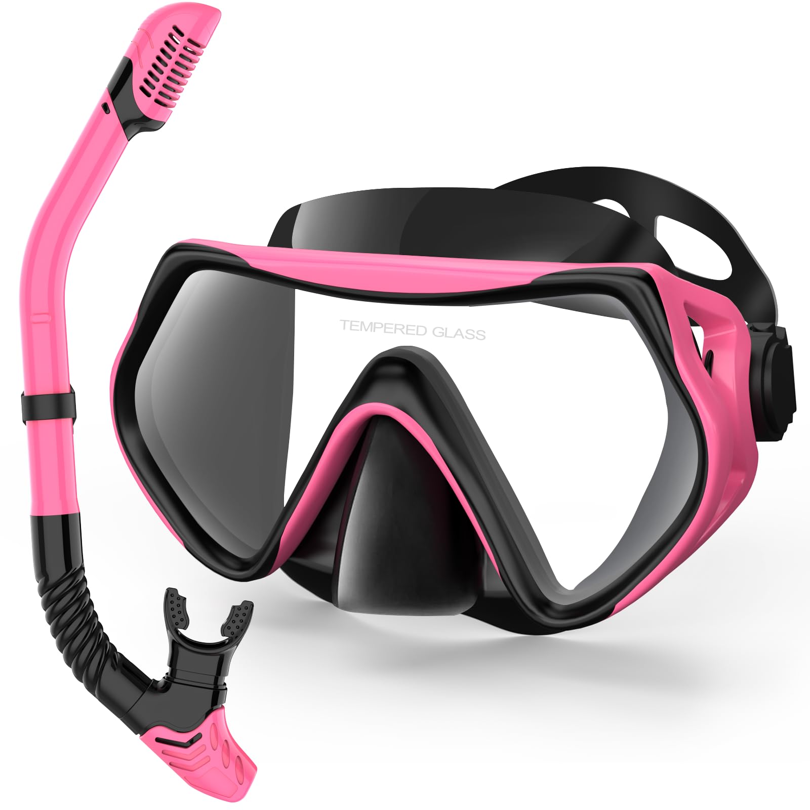 Dry Top Snorkel Mask Set