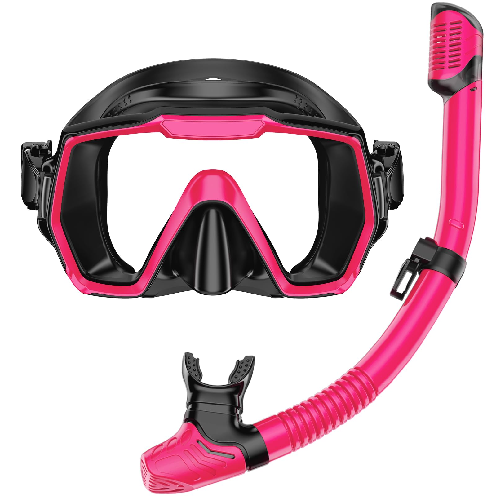 Adult Dry Top Snorkel Set