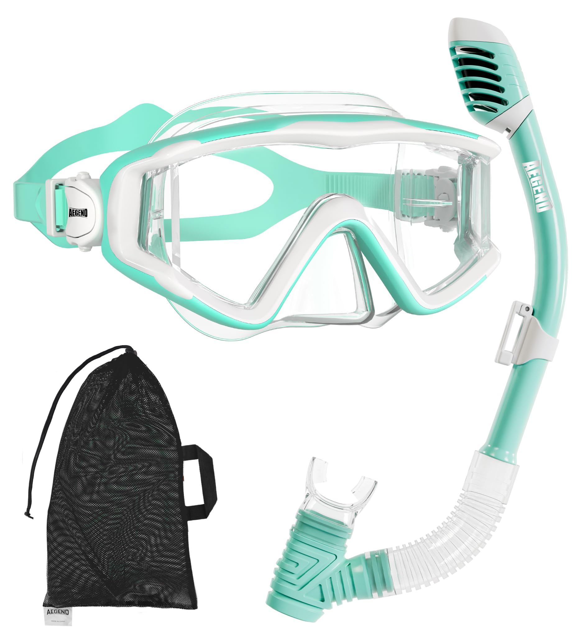 Snorkeling Set with Dry Top Mask