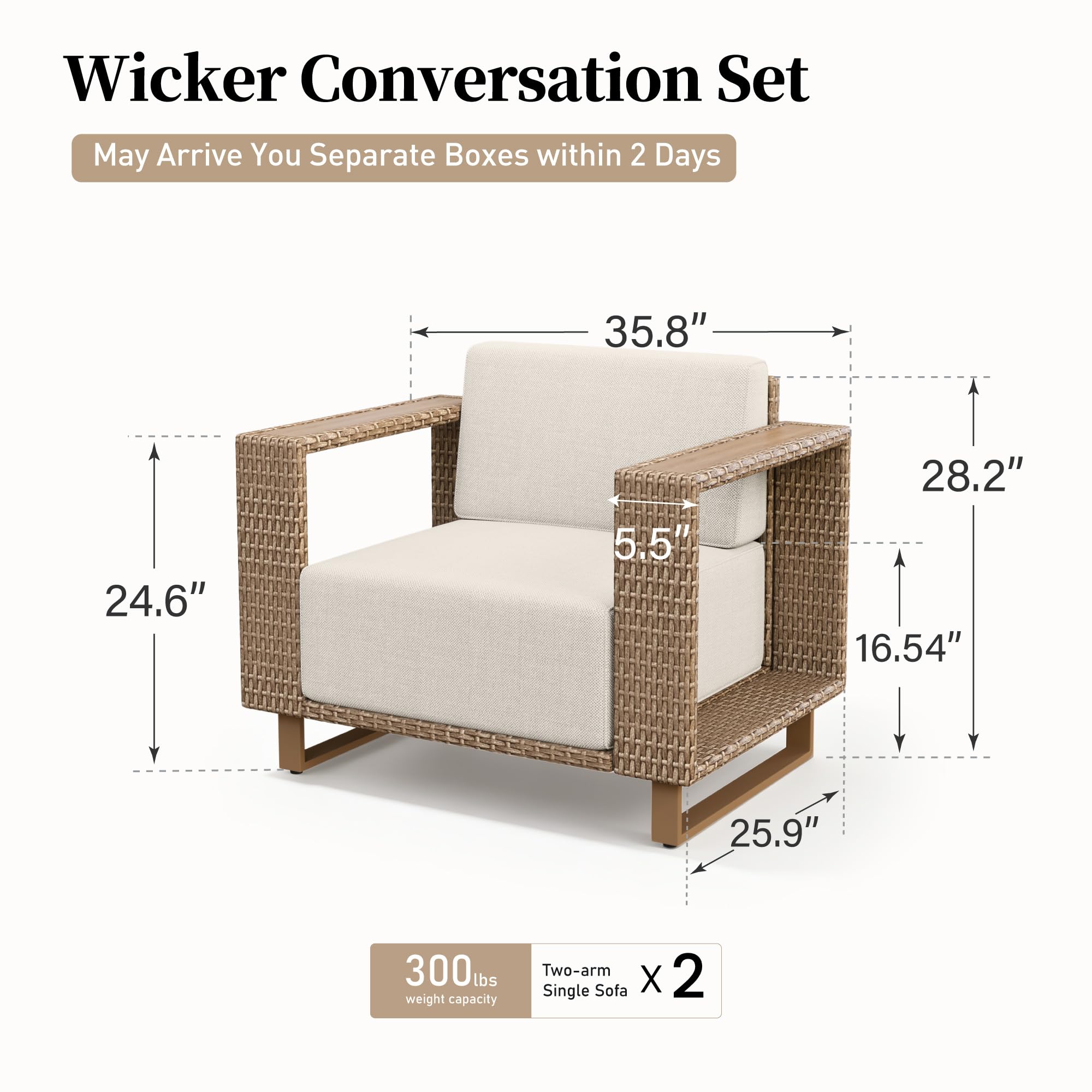 All-Weather Patio Furniture Set