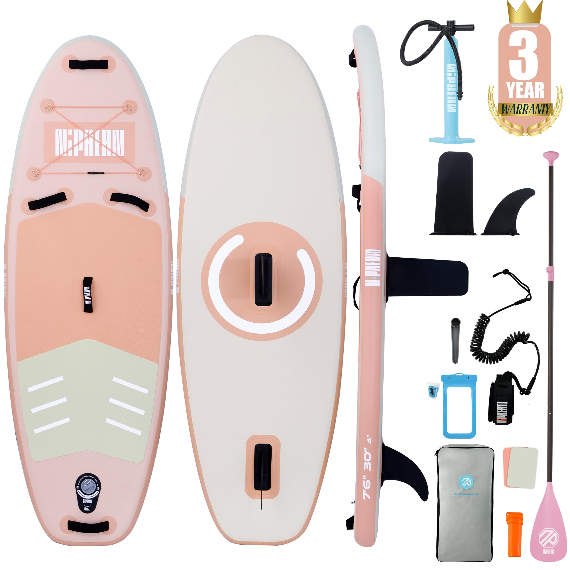 10'6" Inflatable SUP Board Set