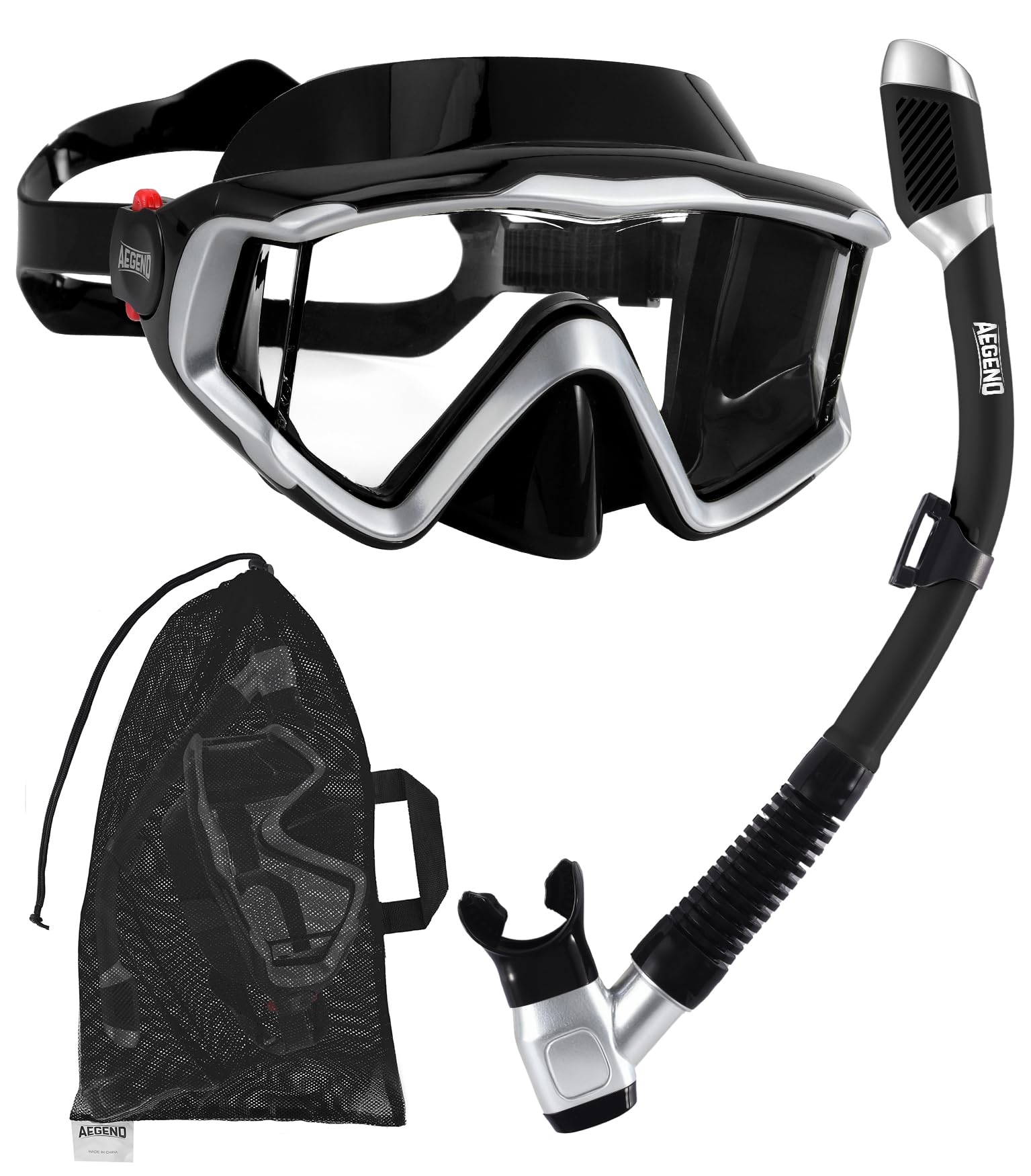 Snorkeling Set with Dry Top Mask