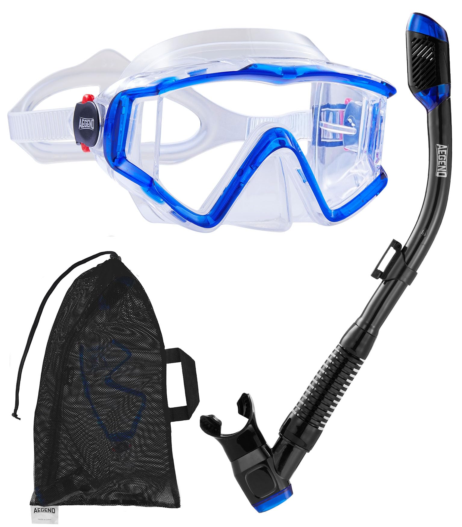 Snorkeling Set with Dry Top Mask