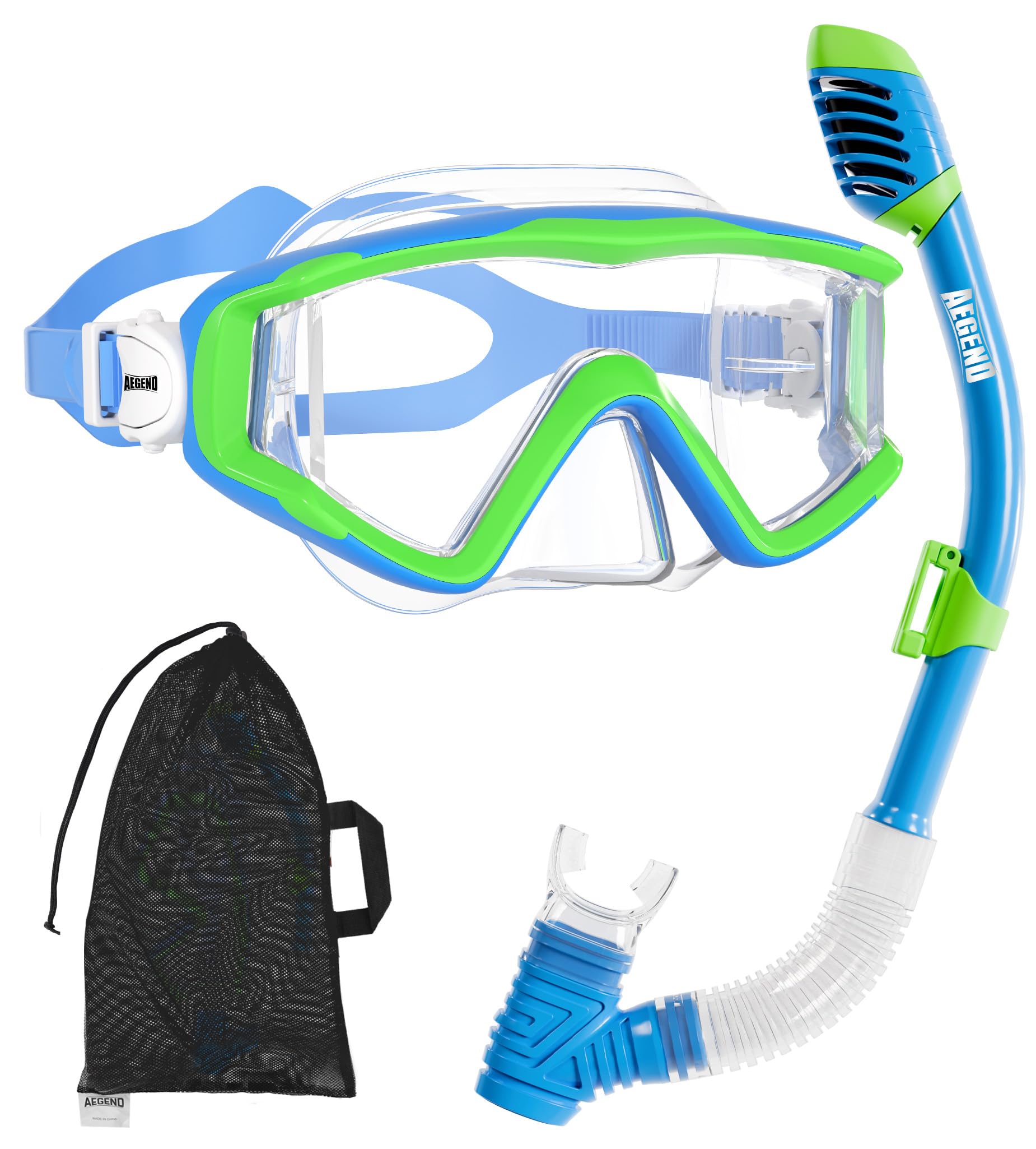 Snorkeling Set with Dry Top Mask