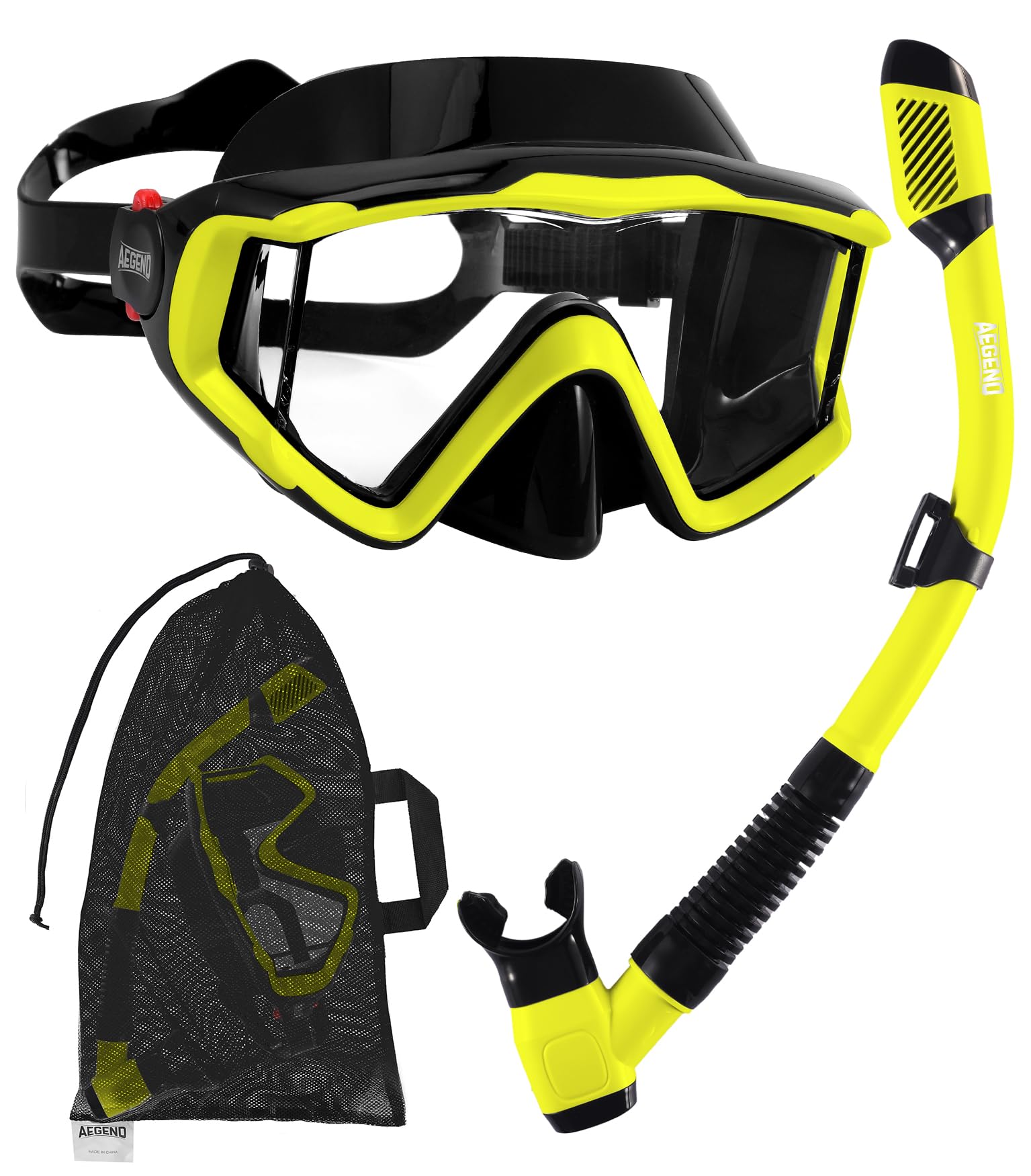 Snorkeling Set with Dry Top Mask