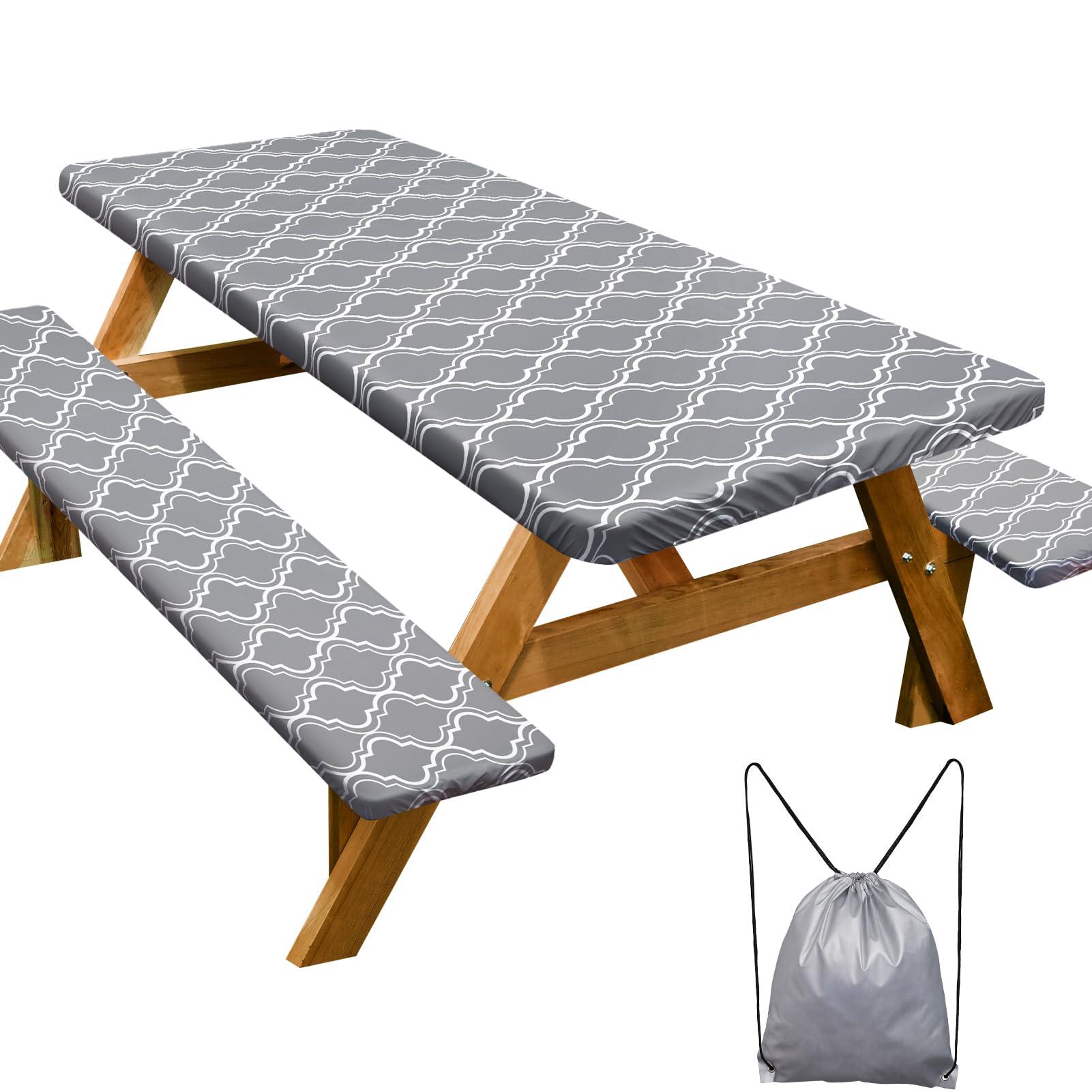 Waterproof Picnic Table Cover Set