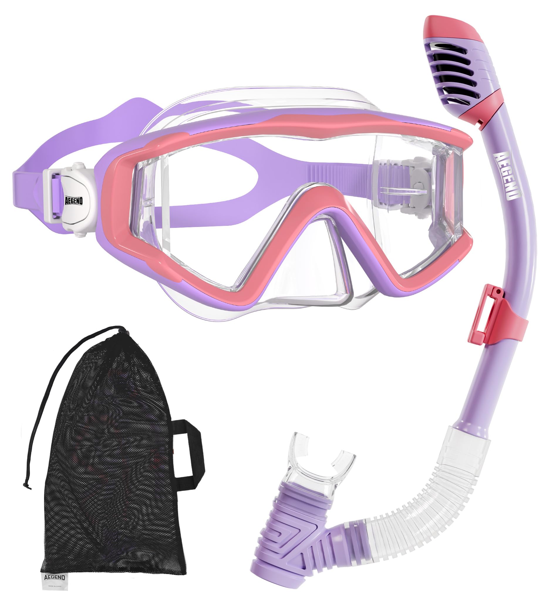 Snorkeling Set with Dry Top Mask