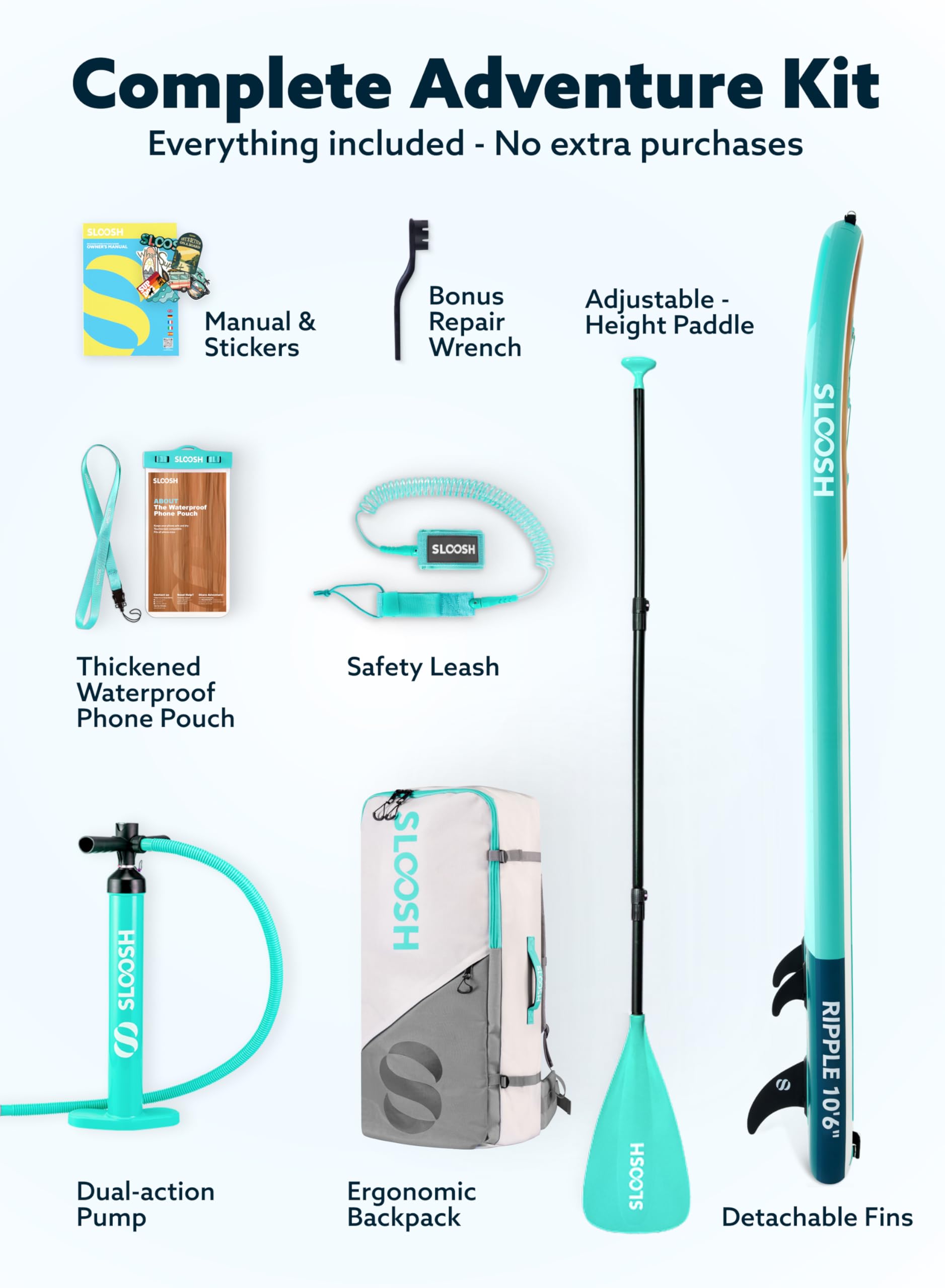 Inflatable SUP Board Set
