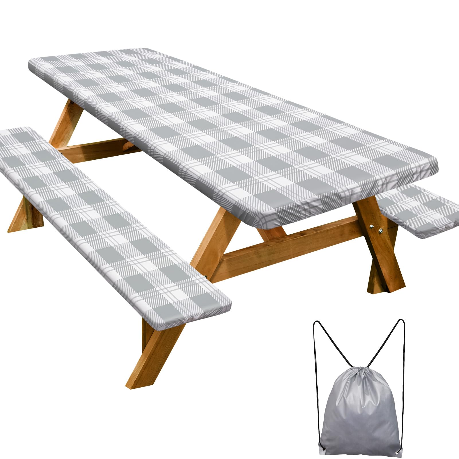 Waterproof Picnic Table Cover Set