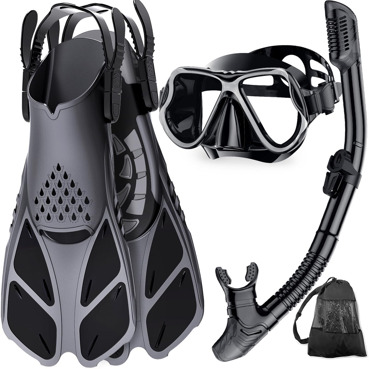 Snorkeling Set with Fins and Mask