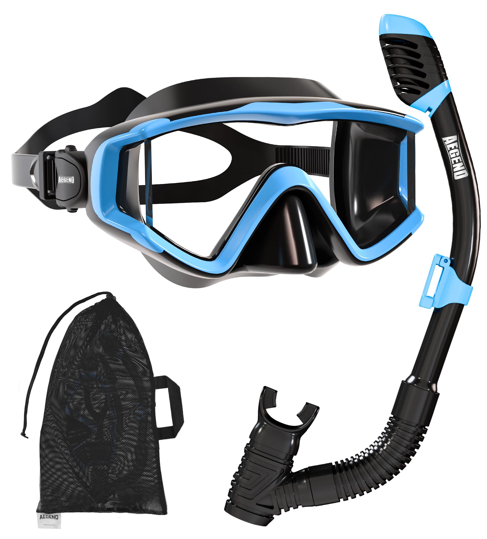 Snorkeling Set with Dry Top Mask