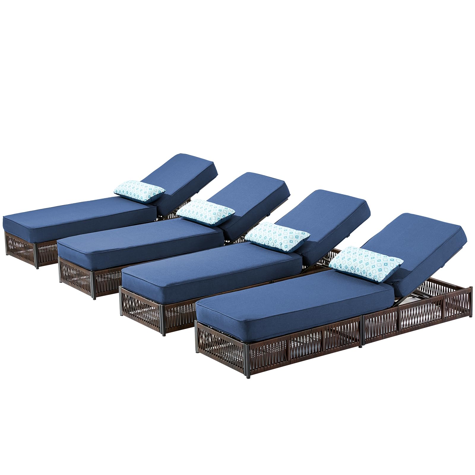 Luxury Patio Chaise Lounge Chair