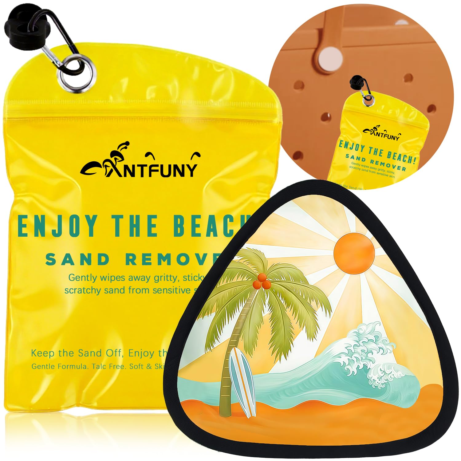 Beach Sand Remover Mitt