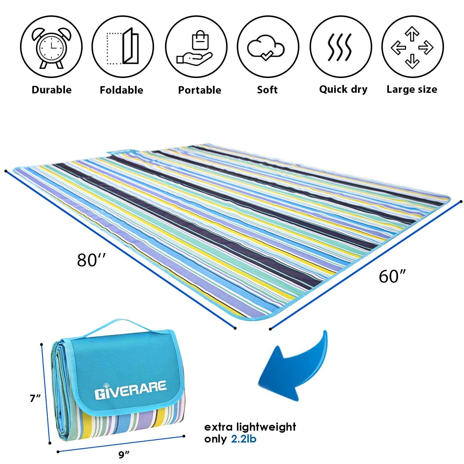 XL Sandproof Picnic Blanket