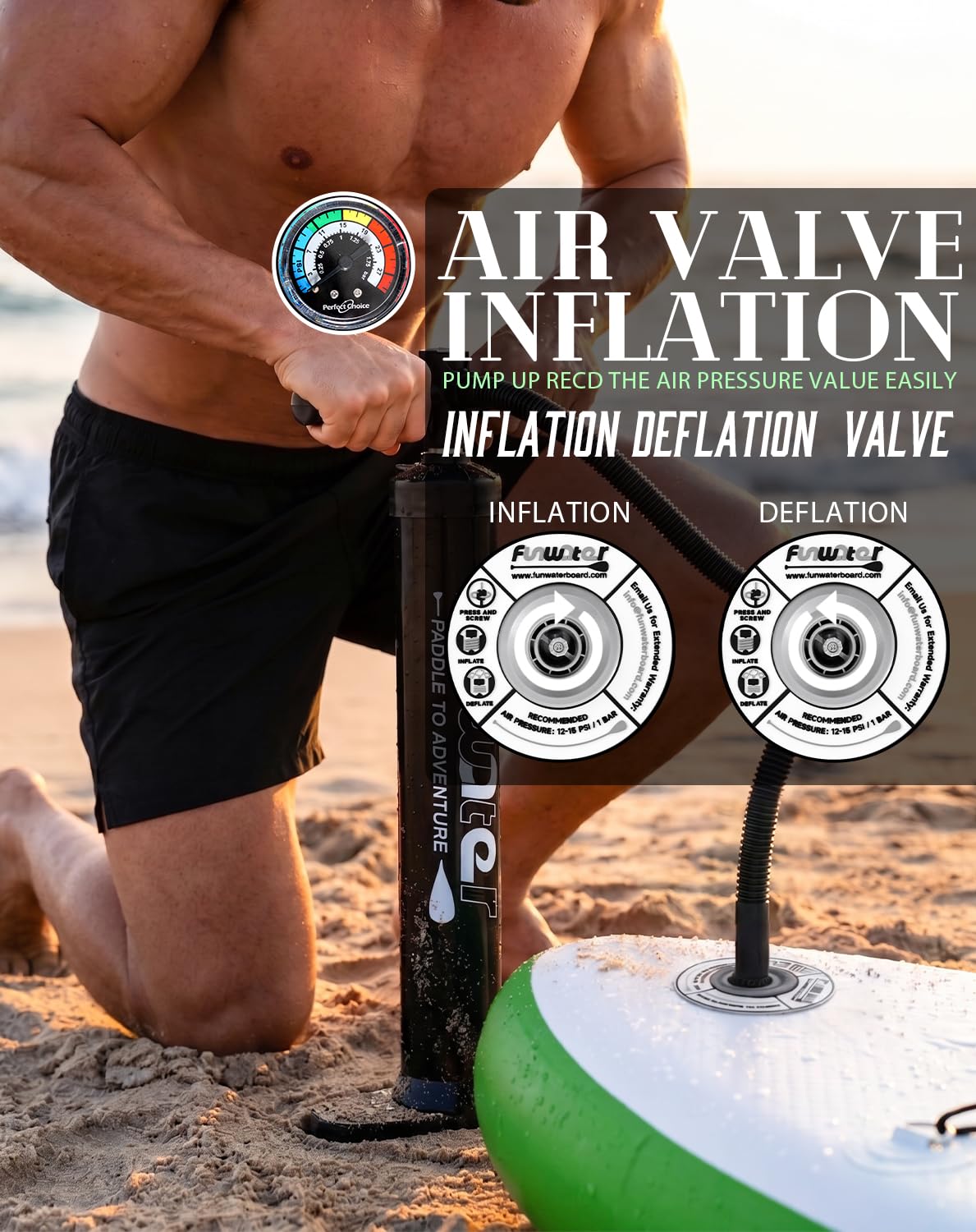Inflatable Stand Up Paddle Board Set