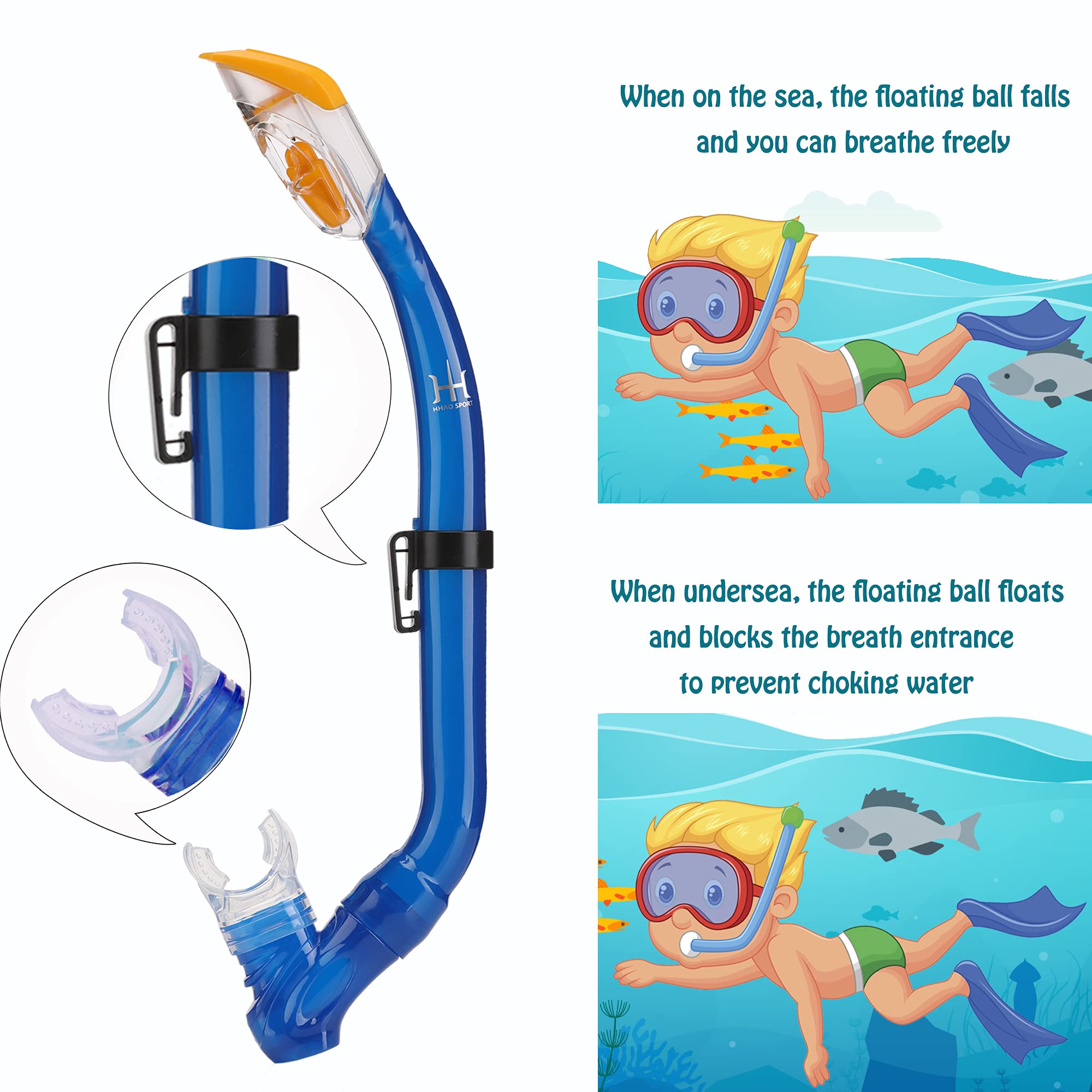 Kids Snorkeling Set with Fins