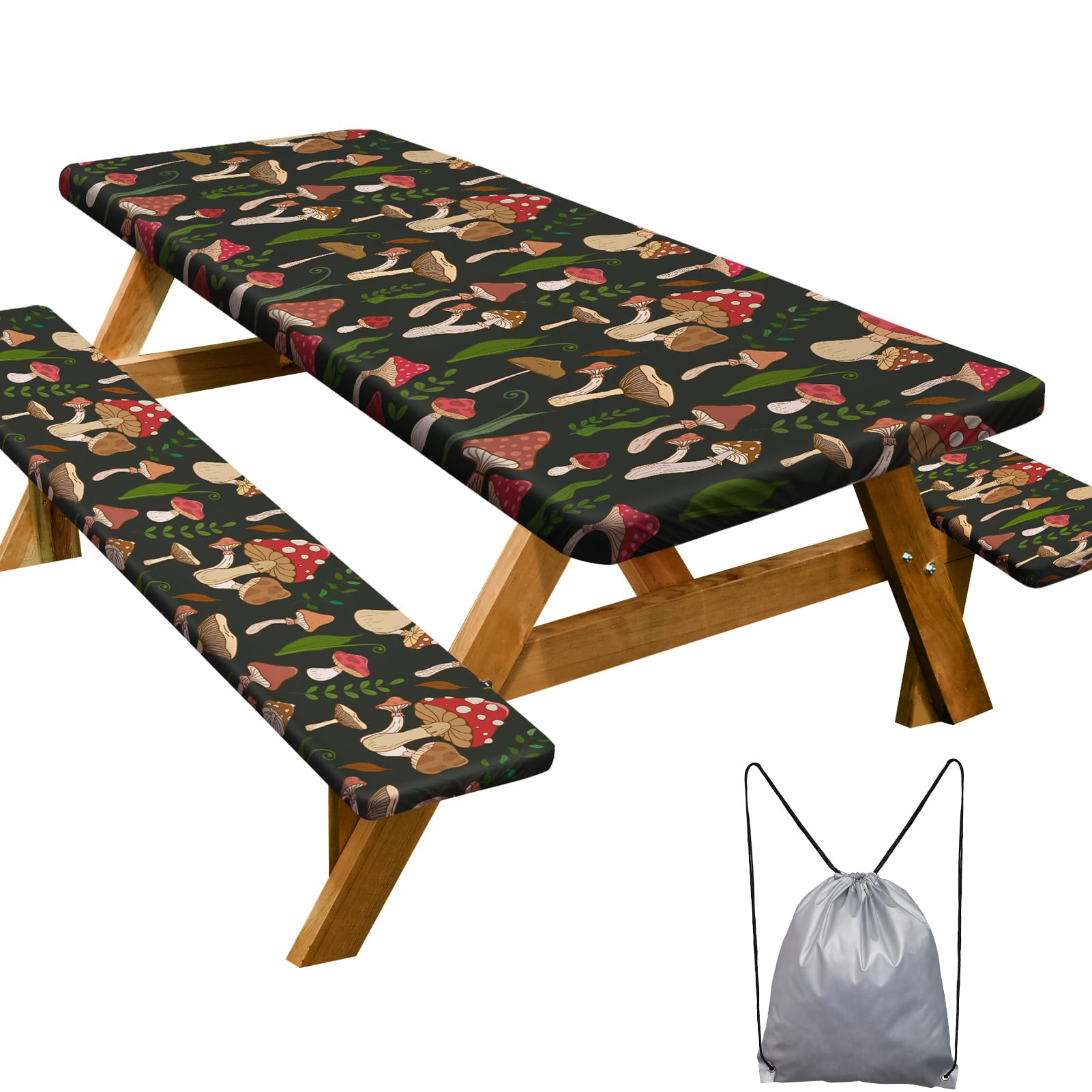 Waterproof Picnic Table Cover Set