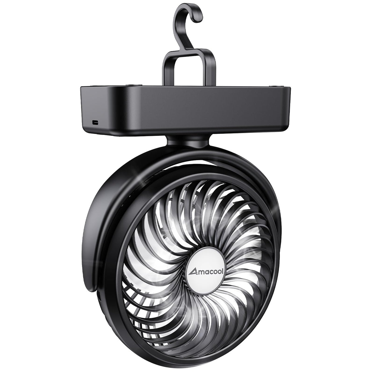 Rechargeable Camping Fan with Lantern