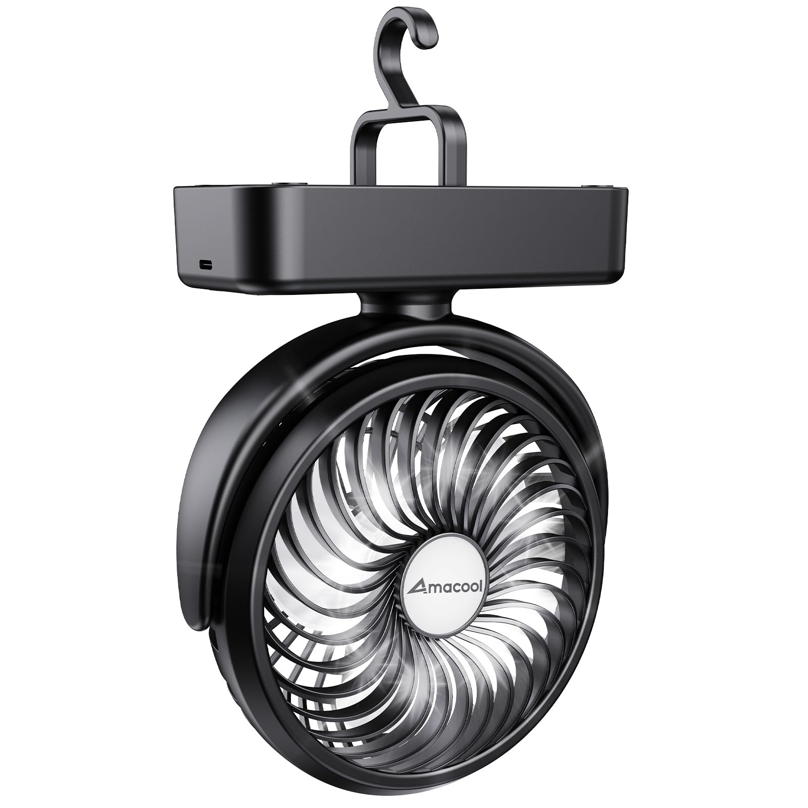 Rechargeable Camping Fan with Lantern