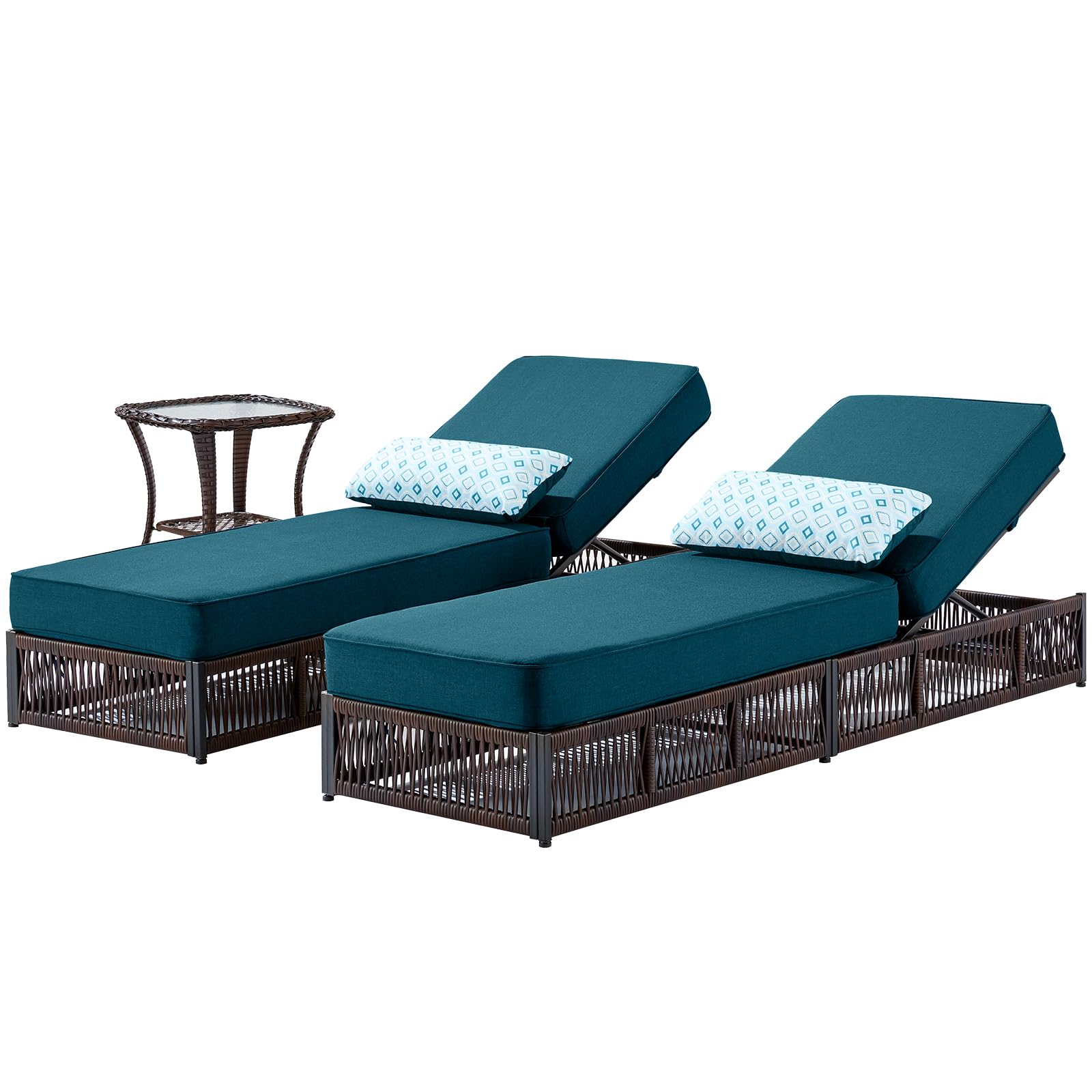 Luxury Patio Chaise Lounge Chair