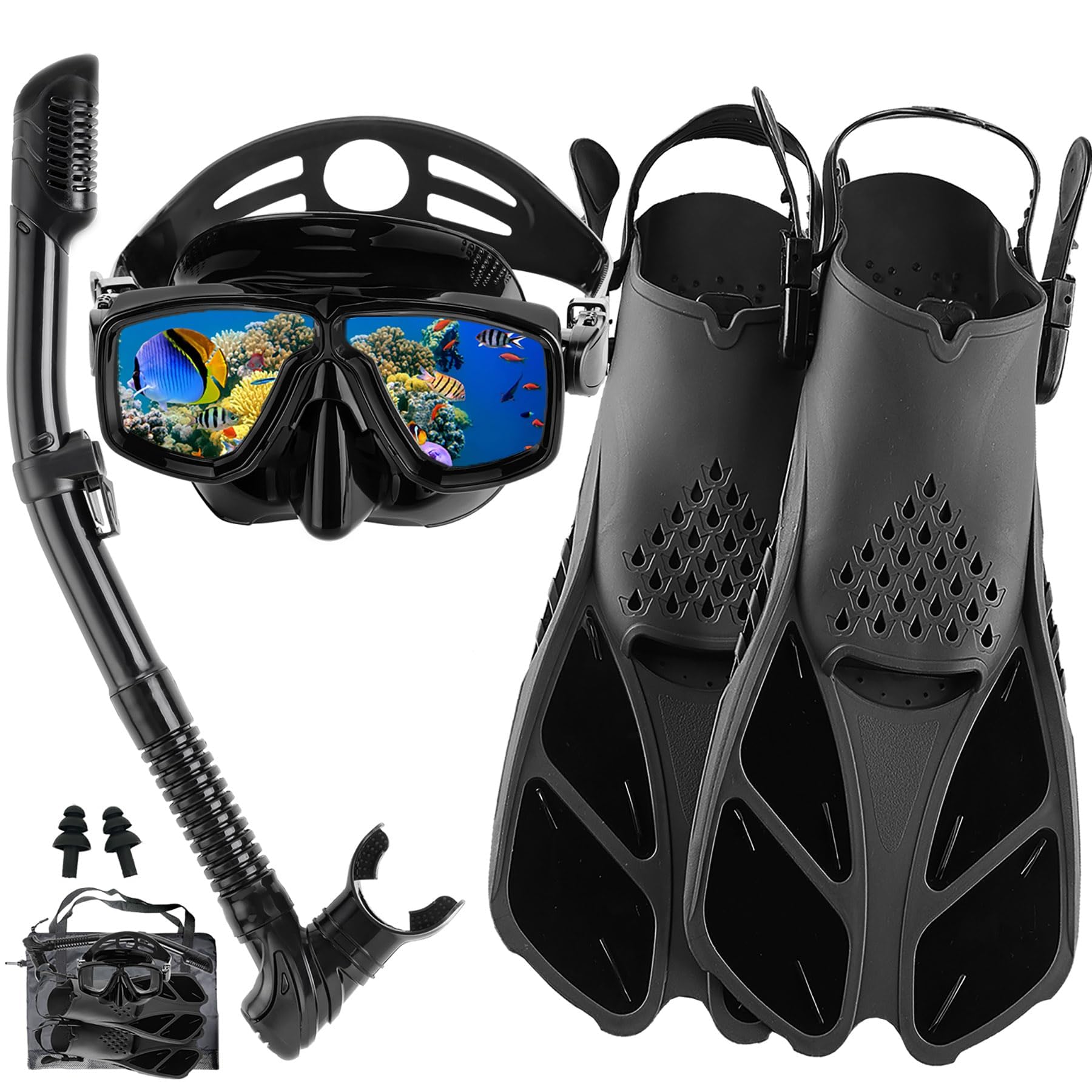 Adult Snorkeling Set with Fins