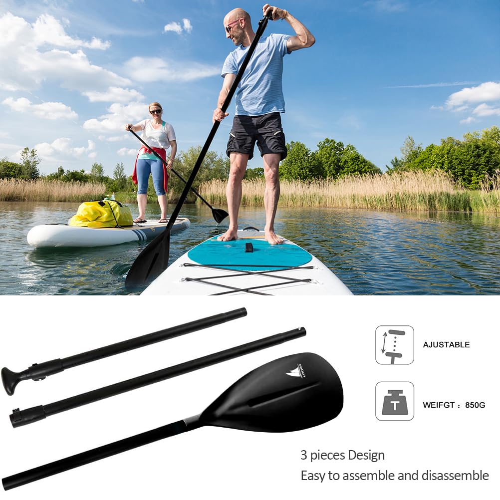 Adjustable 3-Piece SUP Paddle