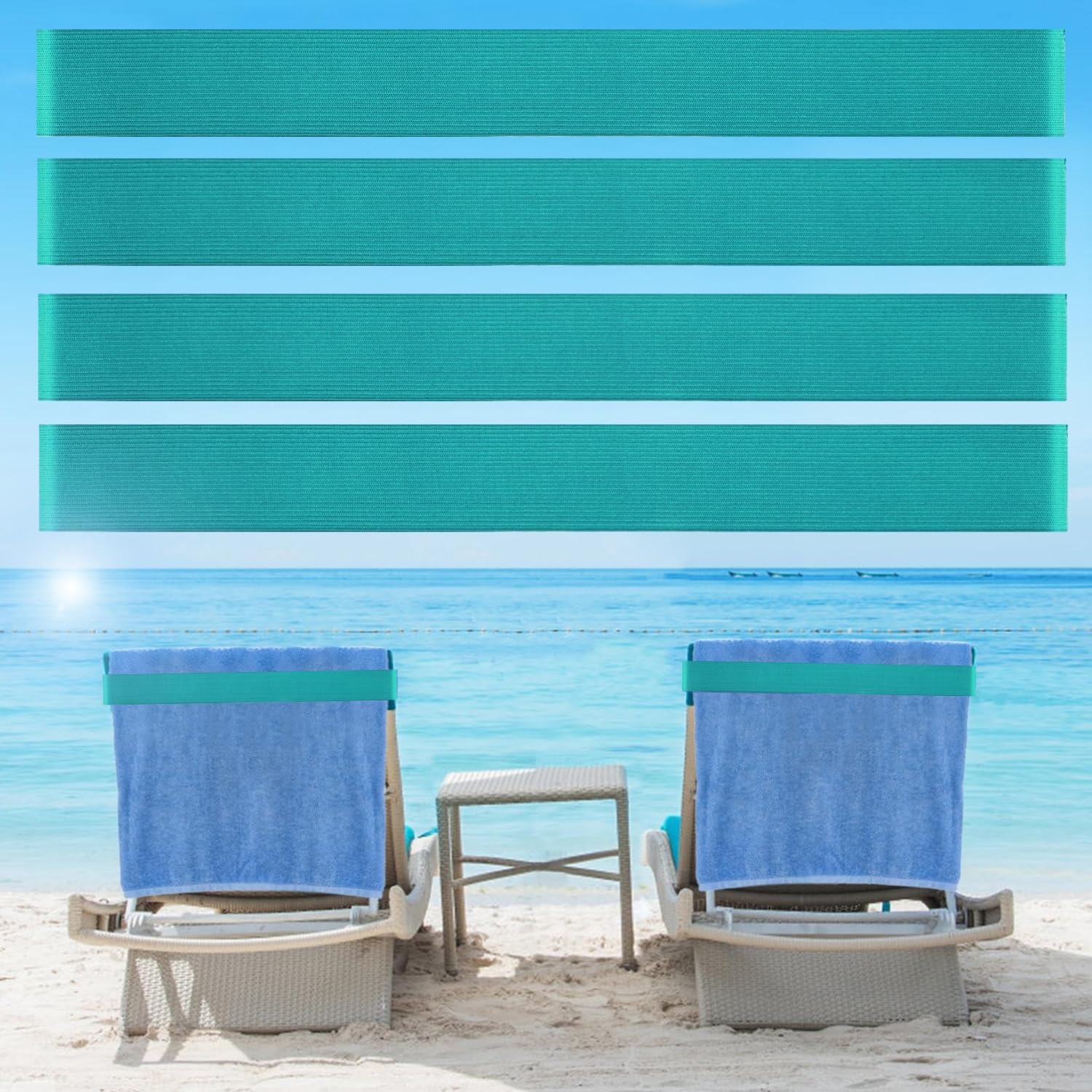 Beach Towel Clips Set