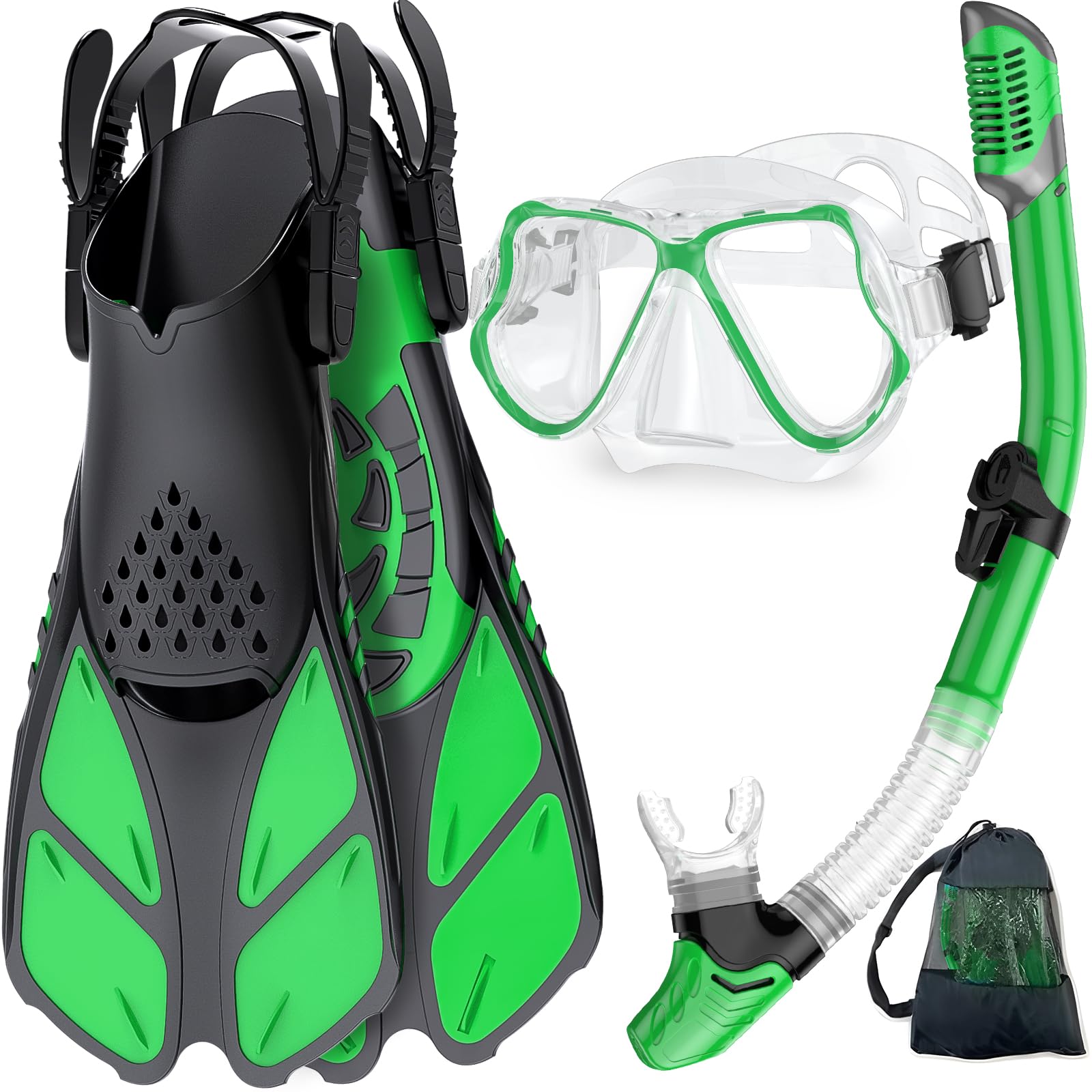 Snorkeling Set with Fins and Mask